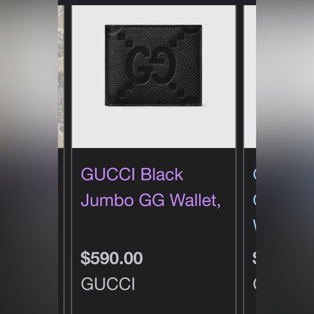 Brand new Gucci wallet in store still🎈🎈